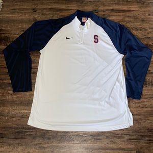 Men’s Nike Syracuse partial zip pullover